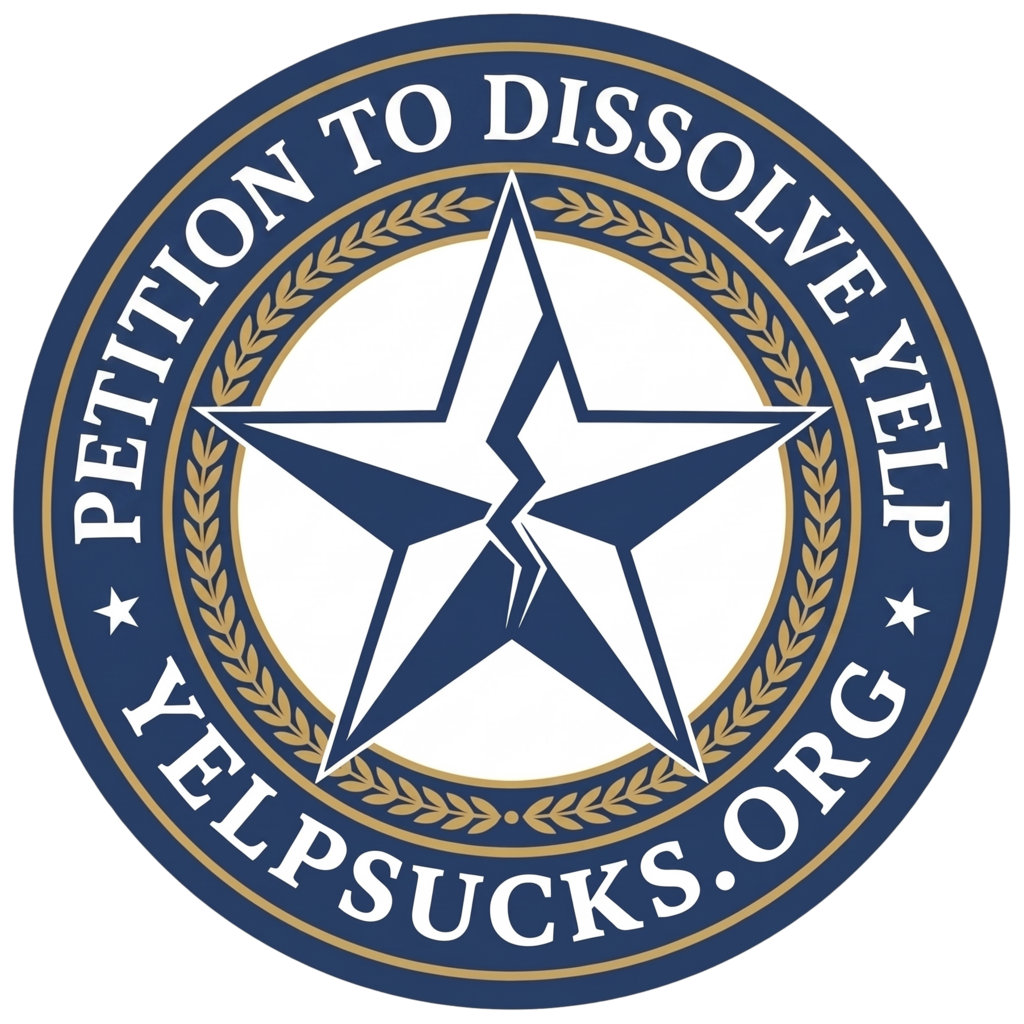 Petition to Dissolve Yelp Inc. official seal